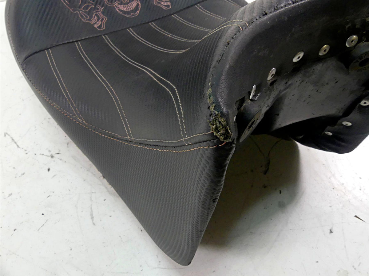 2013 Ducati Diavel Red Corbin Skull Seat Saddle D-DVL-11 {{ shop.shopifyCountryName }} - Mototech271