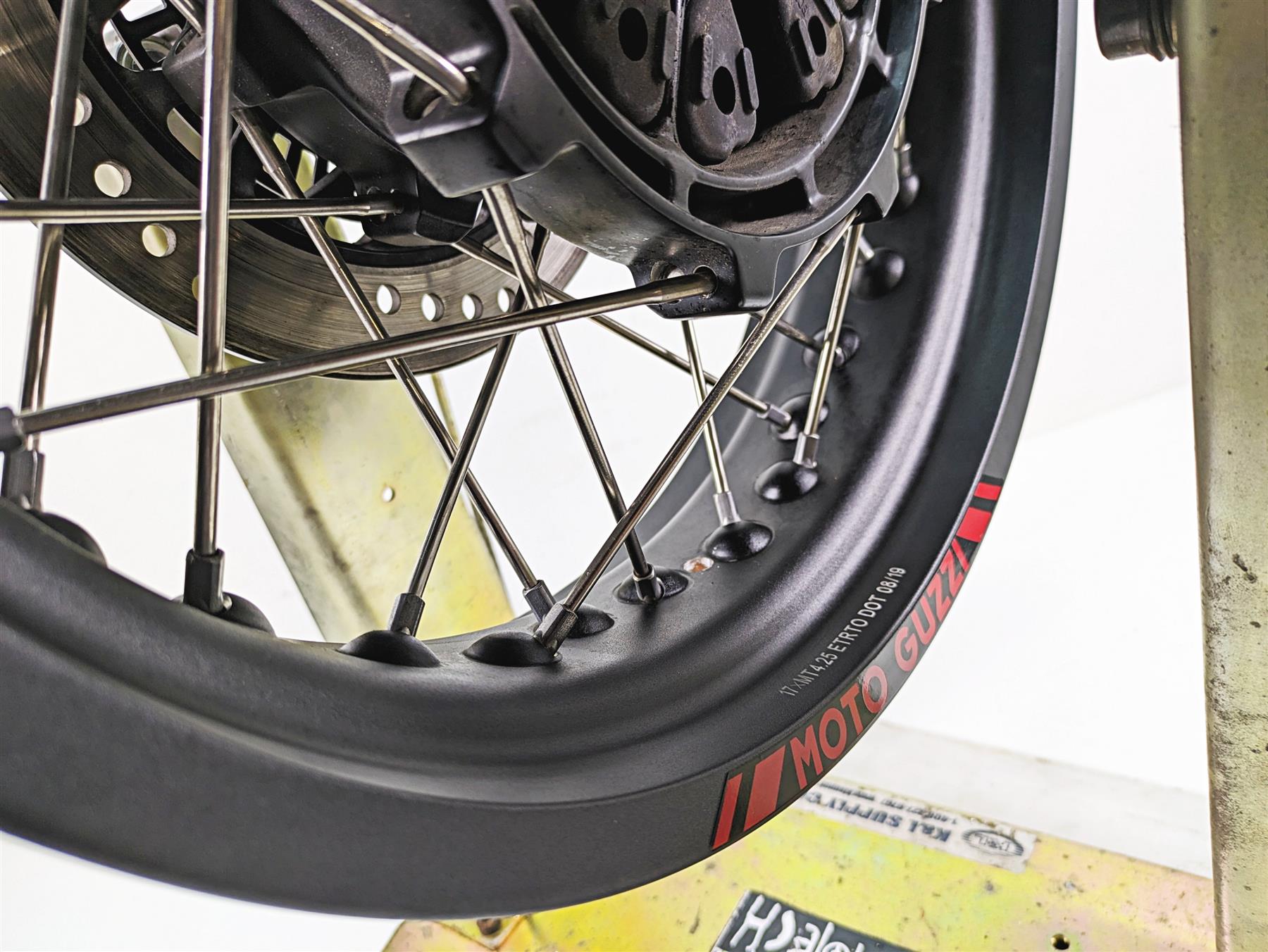 2020 Moto Guzzi V85 TT Adventure Straight 17x4.25 Etrto Rear Wheel Rim 2B0044385 {{ shop.shopifyCountryName }} - Mototech271