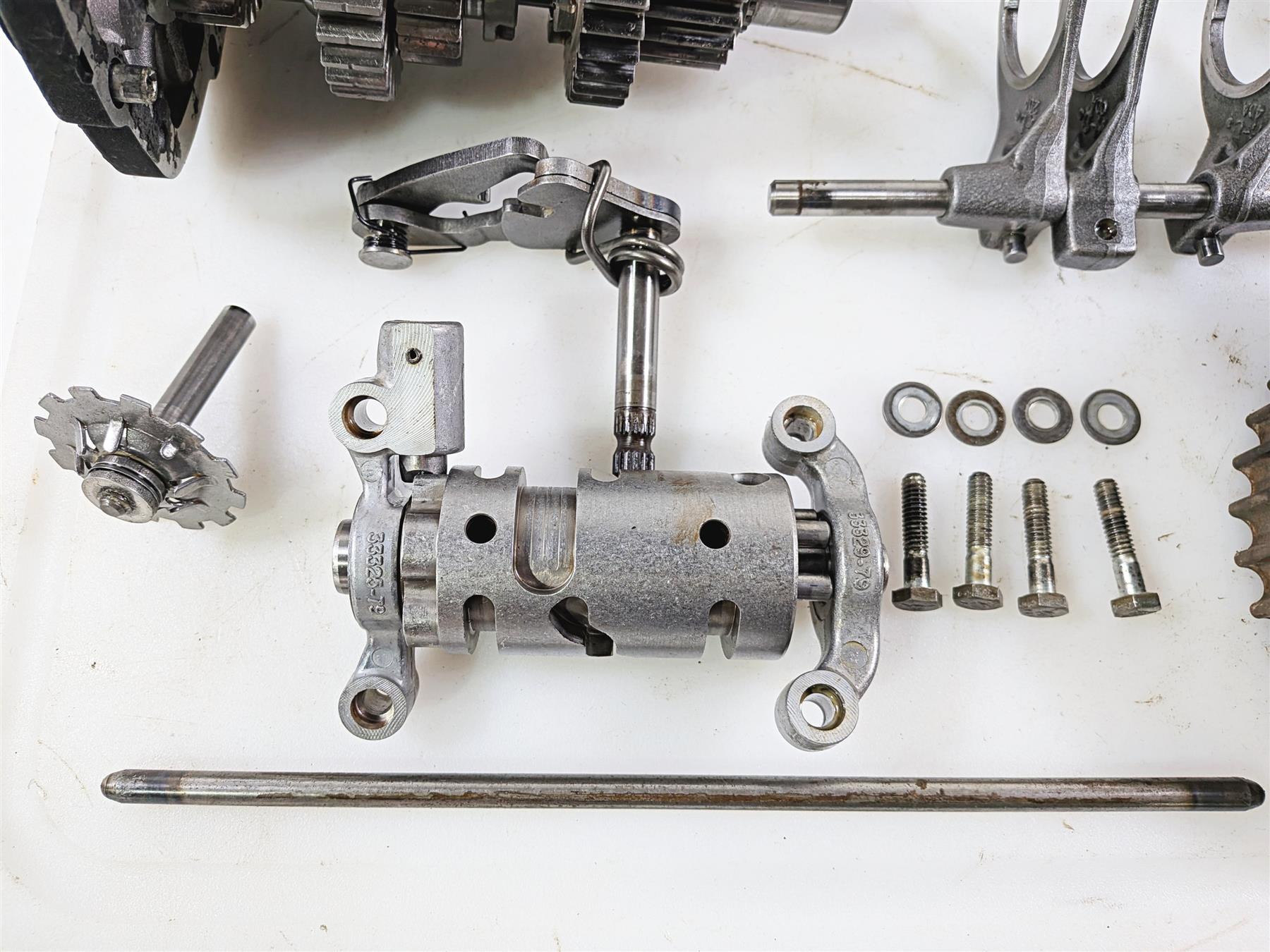 1996 Harley FLSTC Softail Heritage Gear Pack Shift Drum Transmission 35042-91 {{ shop.shopifyCountryName }} - Mototech271