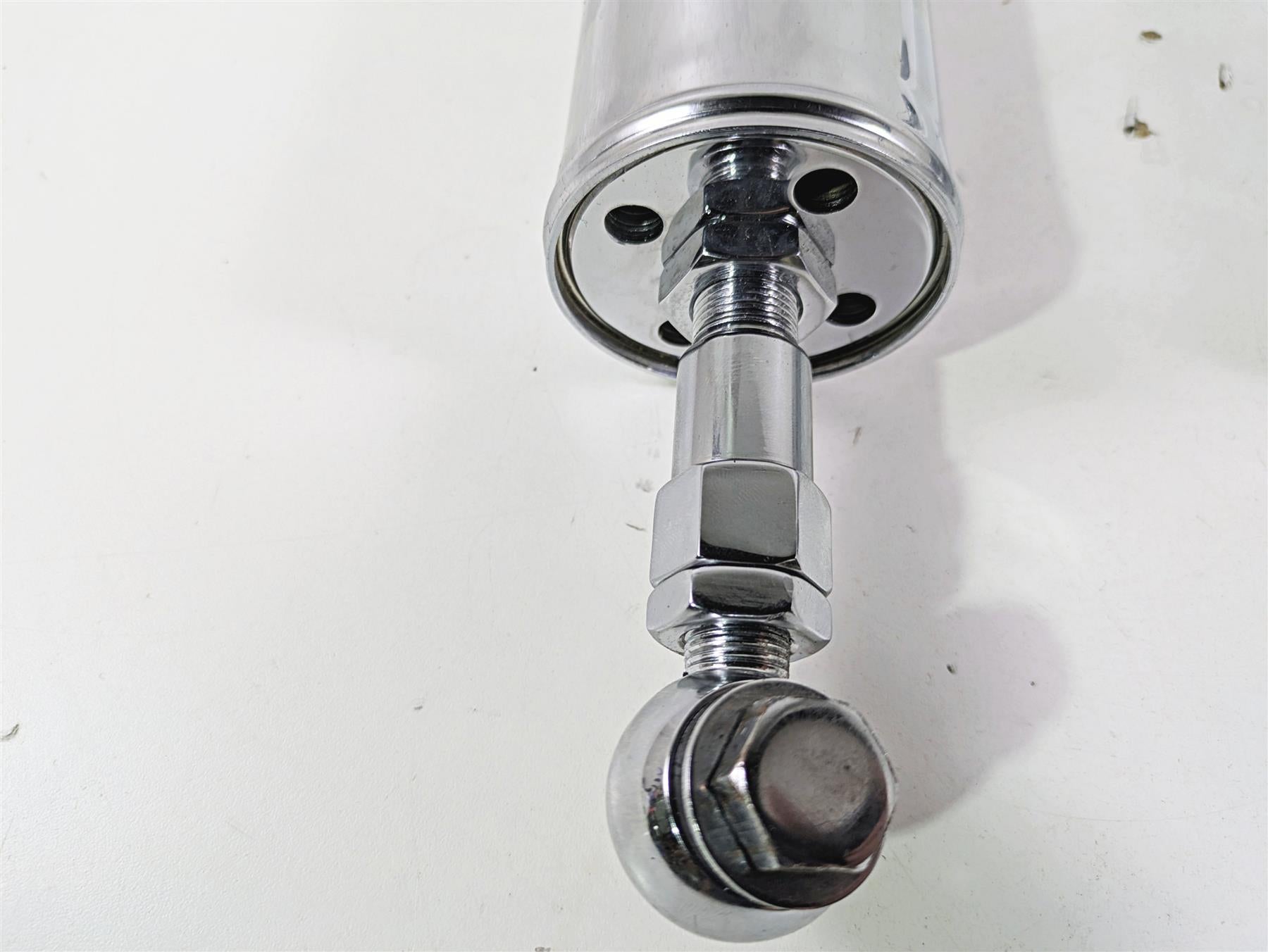 2008 Ultima Motorcycles Fat Bastard Chrome Adjustable Rear Shock Damper Set {{ shop.shopifyCountryName }} - Mototech271