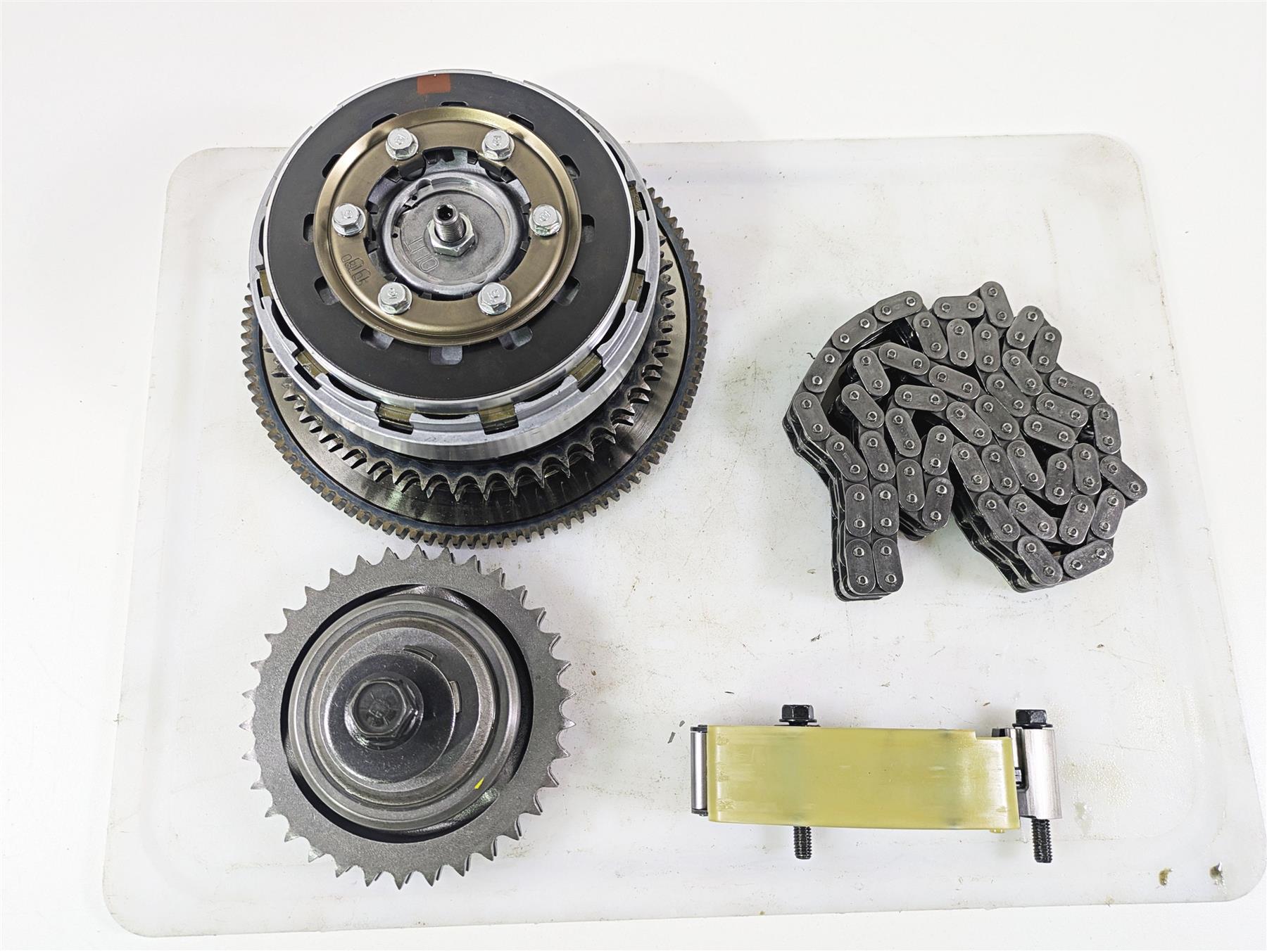 2009 Harley FXDC Dyna Super Glide Primary Drive Clutch Kit - 18K 37813-06A {{ shop.shopifyCountryName }} - Mototech271