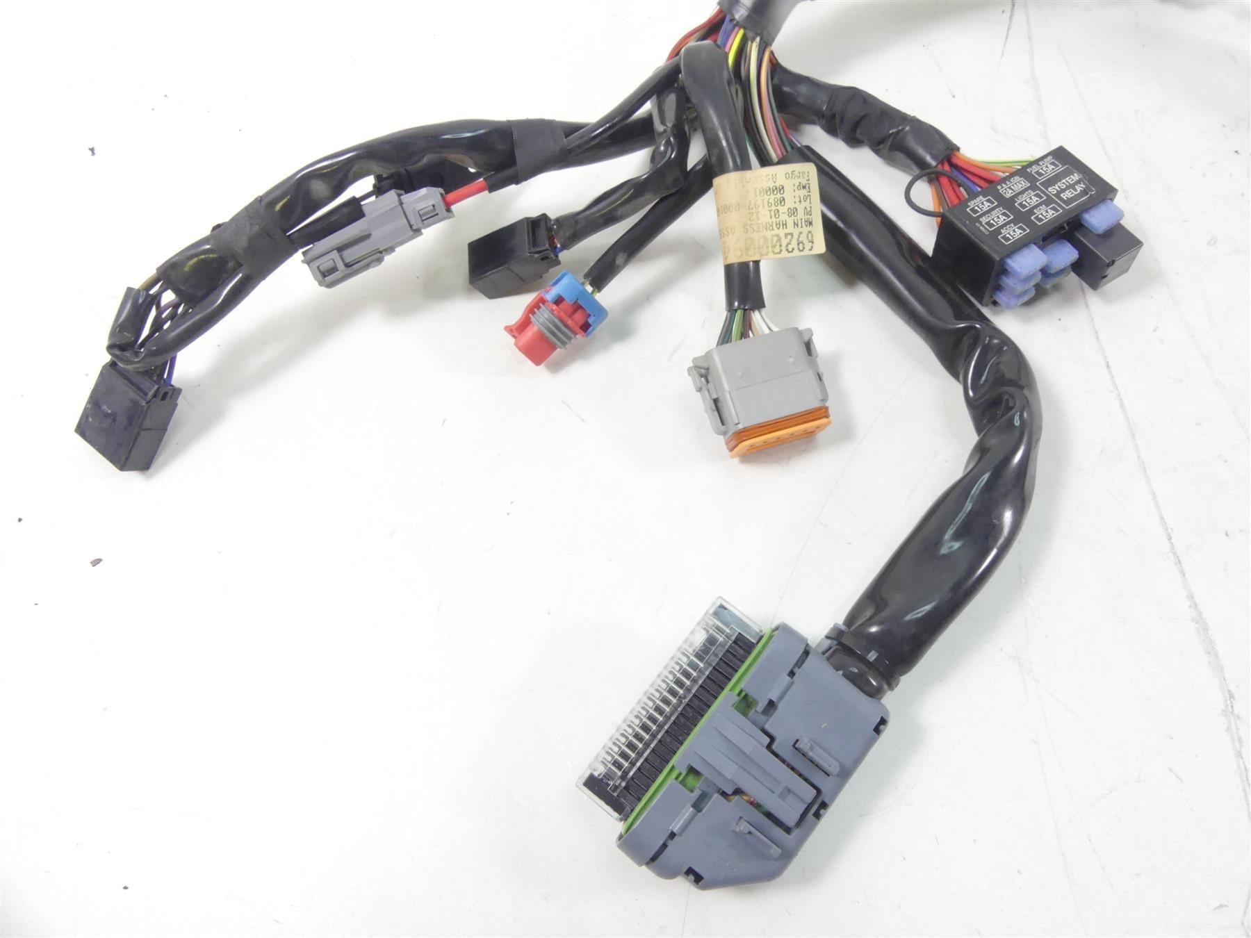 2013 Harley VRSCF Muscle V-Rod Main Wiring Harness Loom - Non Abs 69200094 {{ shop.shopifyCountryName }} - Mototech271