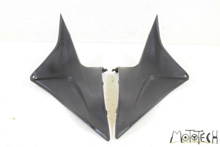 2008 Honda CBR600RR CBR600 RR R+L Fuel Tank Side Cover Fairing Set 83700-MFJ-D00 {{ shop.shopifyCountryName }} - Mototech271