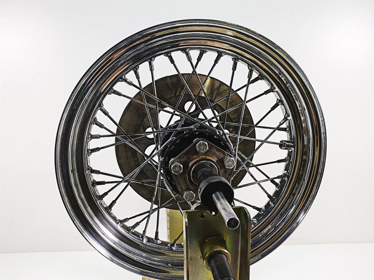 1986 Harley Sportster XLH 883 Straight 16x3 Spoke Rear Wheel Rim 40975-86 {{ shop.shopifyCountryName }} - Mototech271