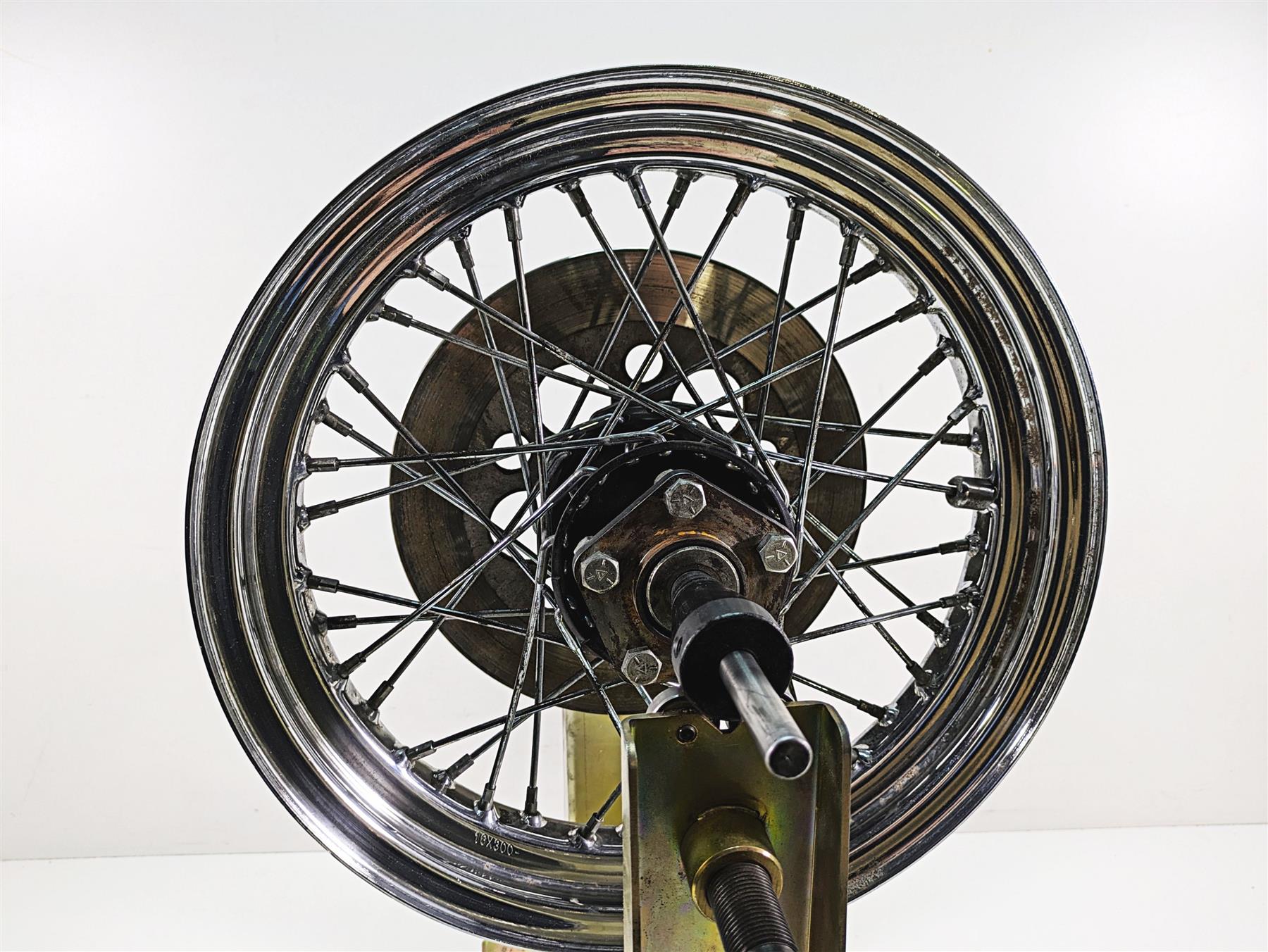 1986 Harley Sportster XLH 883 Straight 16x3 Spoke Rear Wheel Rim 40975-86 {{ shop.shopifyCountryName }} - Mototech271