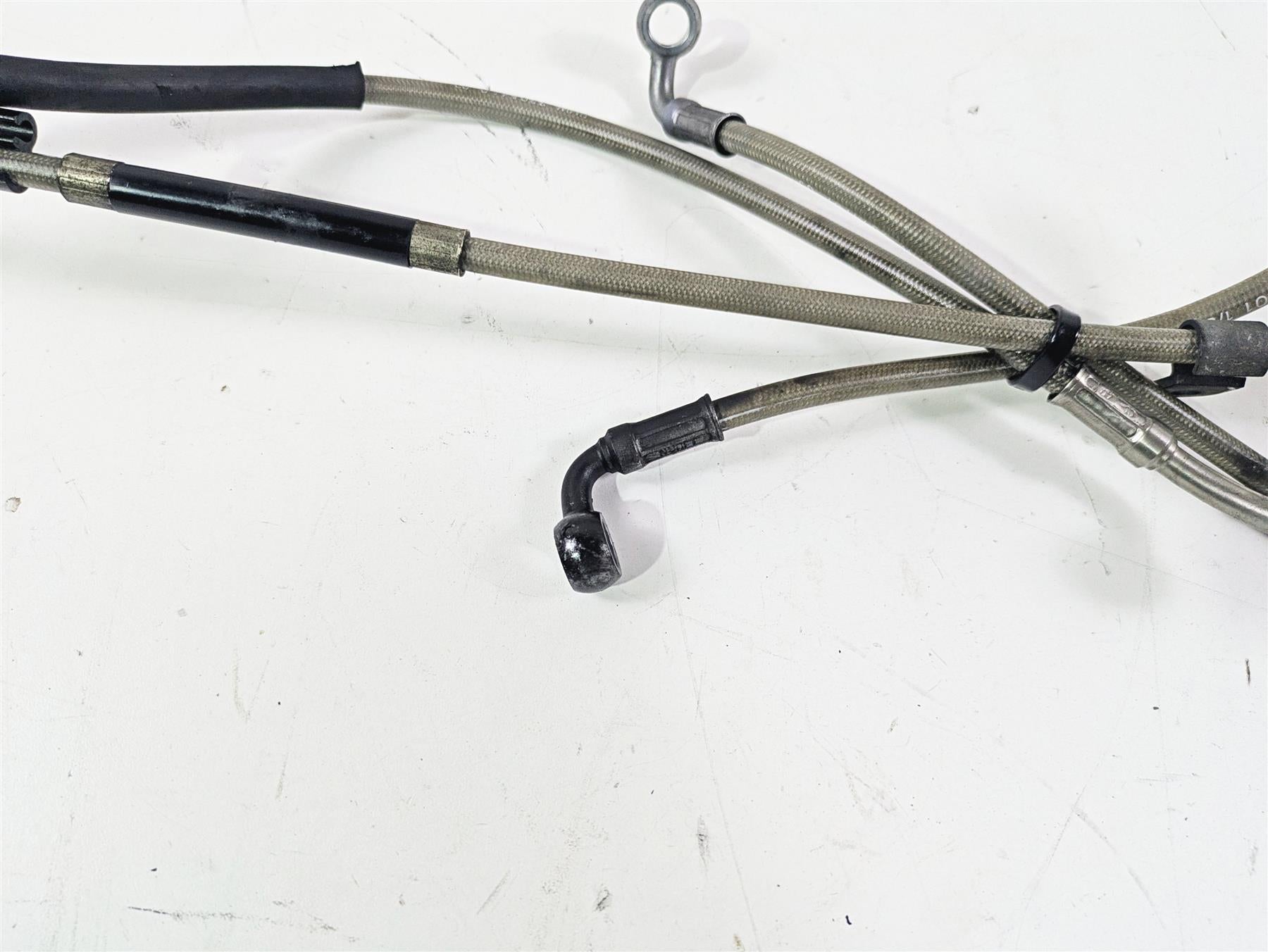 2010 BMW R1200GS K25 Front Abs Brake Line Hose Set 34327671789 {{ shop.shopifyCountryName }} - Mototech271