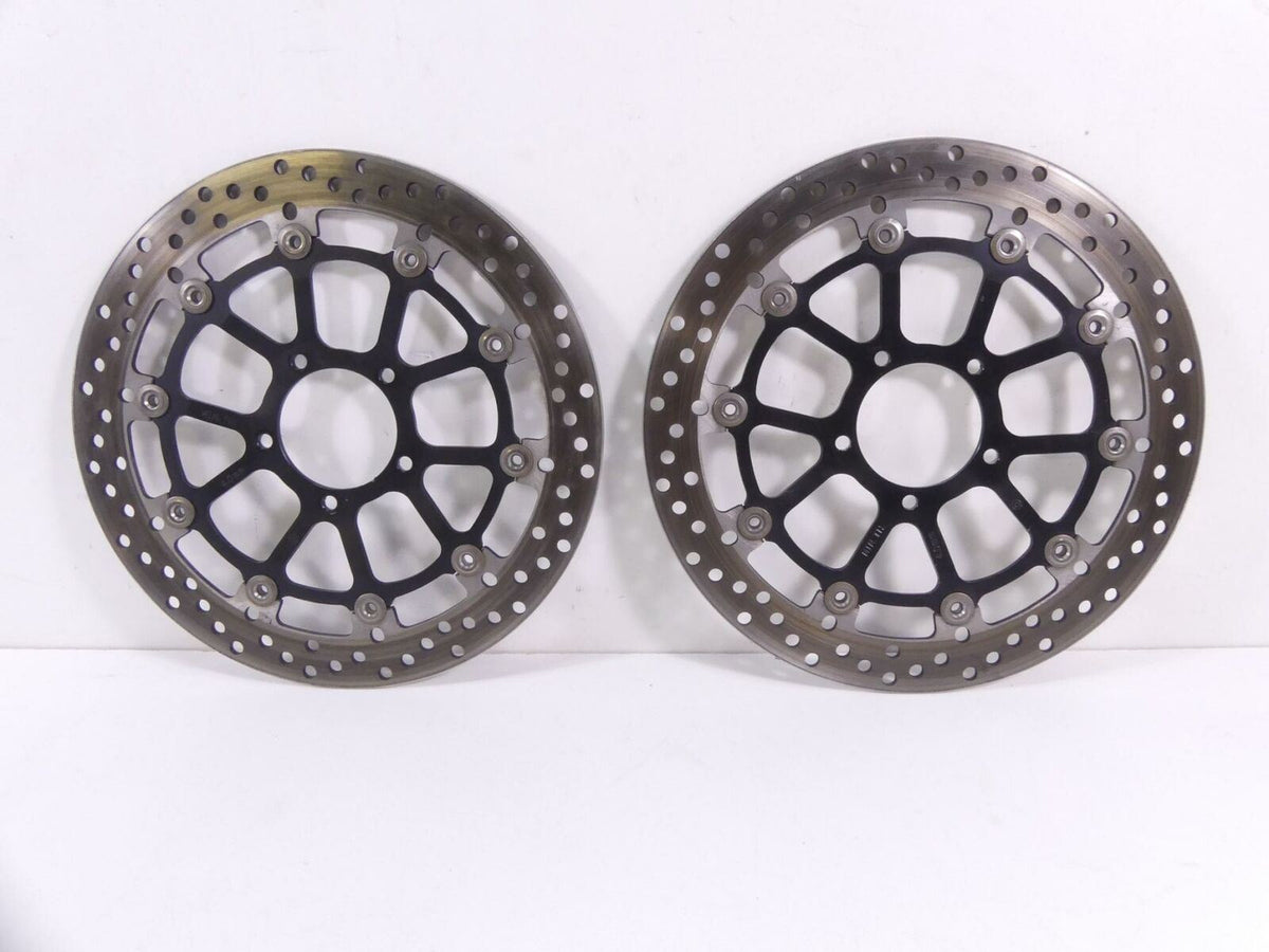2013 Ducati Hyperstrada 821 Front Straight Brake Disc Rotor Set 49241011A {{ shop.shopifyCountryName }} - Mototech271