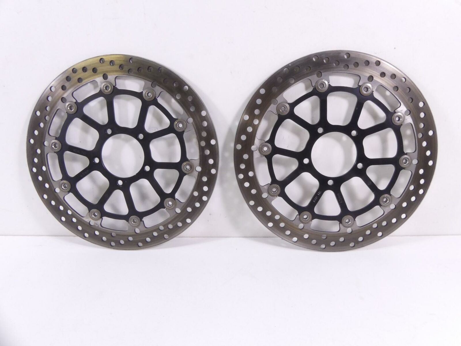 2013 Ducati Hyperstrada 821 Front Straight Brake Disc Rotor Set 49241011A {{ shop.shopifyCountryName }} - Mototech271