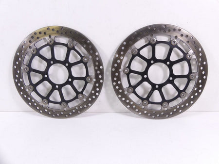 2013 Ducati Hyperstrada 821 Front Straight Brake Disc Rotor Set 49241011A {{ shop.shopifyCountryName }} - Mototech271