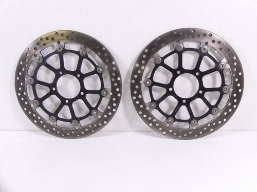 2013 Ducati Hyperstrada 821 Front Straight Brake Disc Rotor Set 49241011A | Mototech271