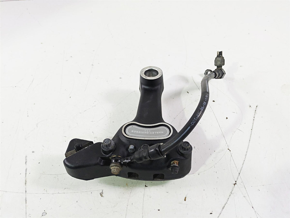 2007 Harley FXDWG Dyna Wide Glide Rear Brake Caliper + Line 44017-06 {{ shop.shopifyCountryName }} - Mototech271