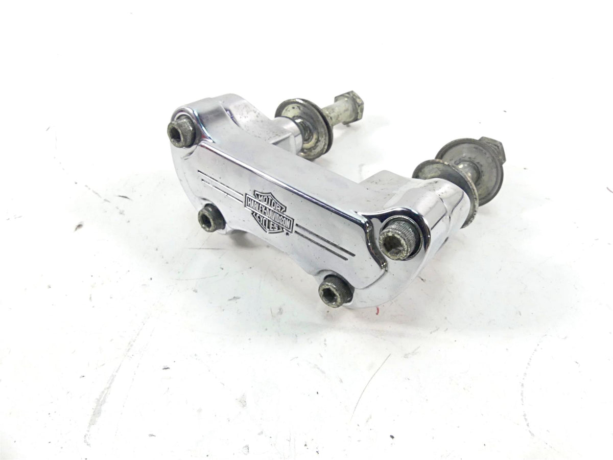2002 Harley FLSTCI Softail Heritage Chrome Handlebar Holder Riser Set 56567-86B {{ shop.shopifyCountryName }} - Mototech271