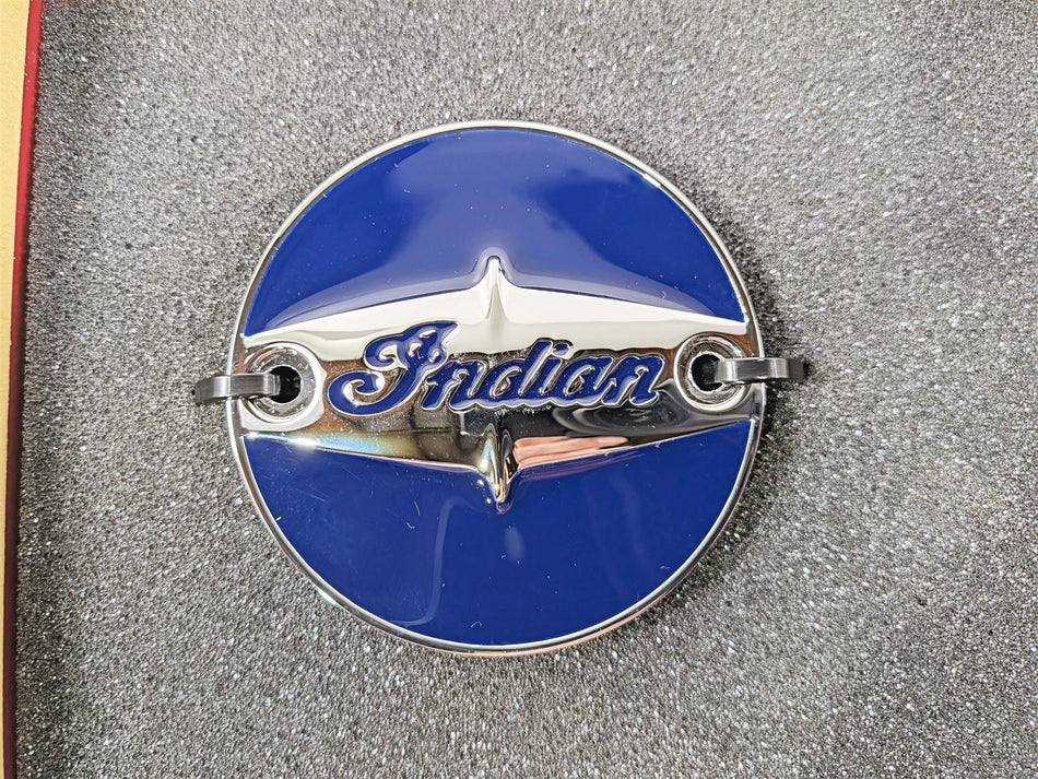 2015 Indian Chieftain Pinacle Cam Cover Springfield Blue + Original Box 2879564-Mototech271
