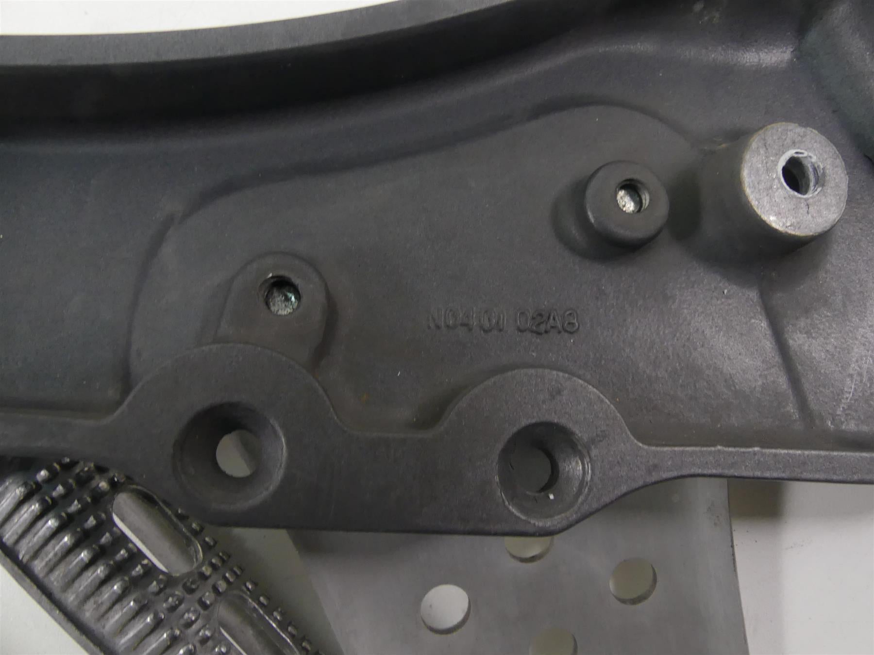 2007 Buell XB12 SS Lightning Right Left Footpeg Mount Set N0402.02A8YBP {{ shop.shopifyCountryName }} - Mototech271