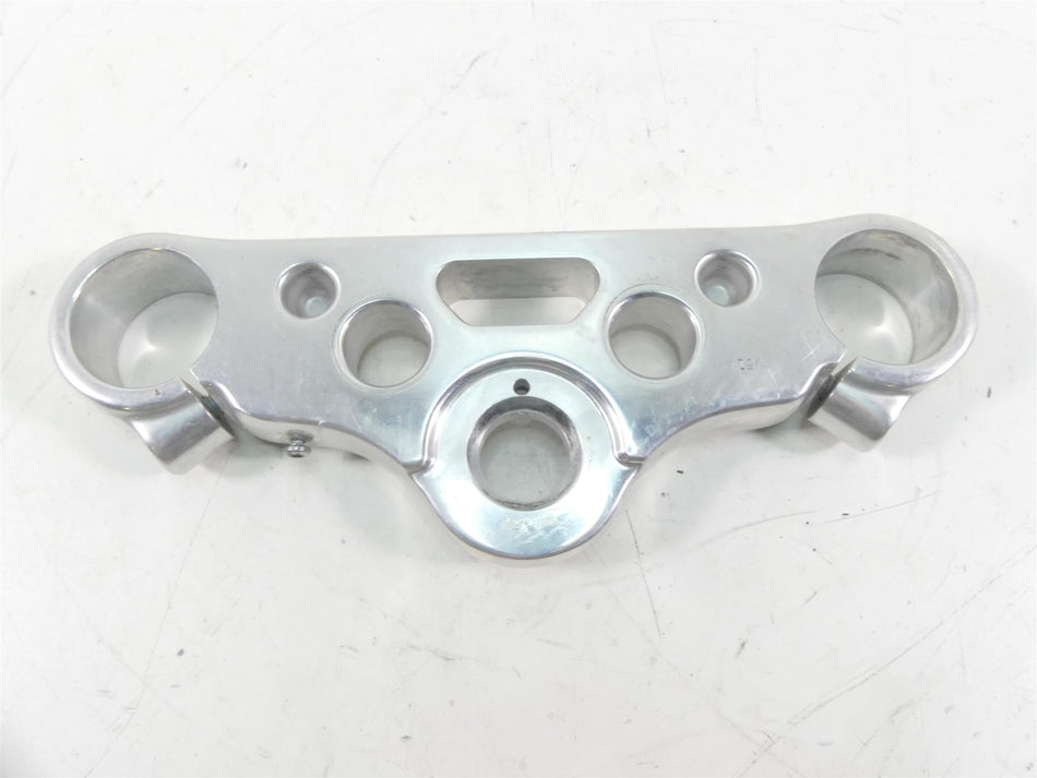 2013 Harley FXDWG Dyna Wide Glide Upper Triple Tree Steering Clamp 49mm 46700-08 {{ shop.shopifyCountryName }} - Mototech271
