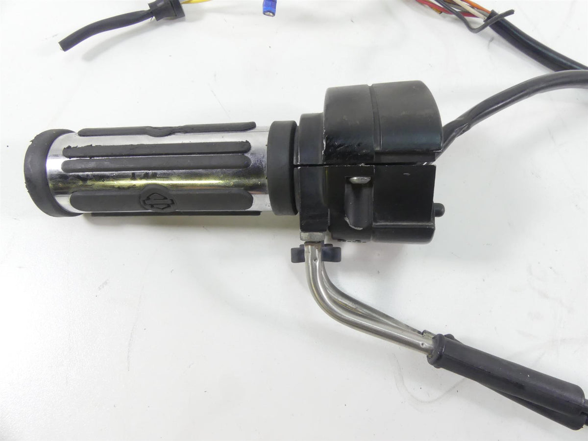1993 Harley FXSTS Softail Springer Right Control Switch + Throttle Grip 70219-87 {{ shop.shopifyCountryName }} - Mototech271