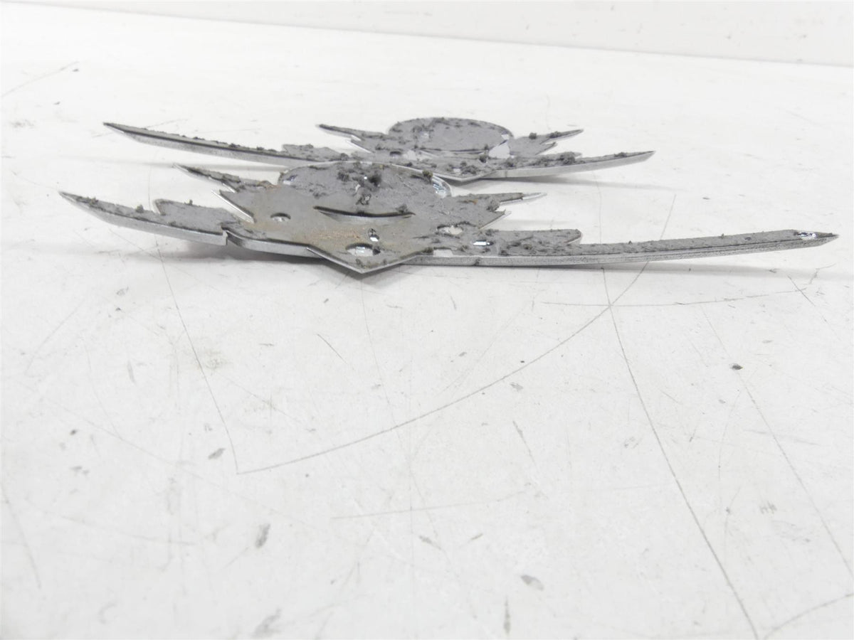 2002 Yamaha XVS1100 V-Star Fuel Gas Petrol Tank Emblem Set 5KS-2416B-10-00 {{ shop.shopifyCountryName }} - Mototech271