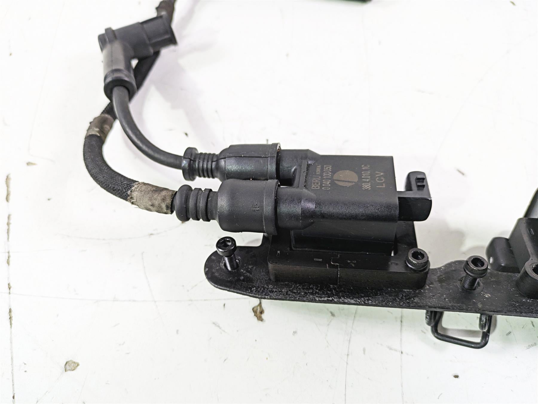 2017 Ducati Monster 1200 S Beru Ignition Coils Wires Plugs & Bracket 38040101C {{ shop.shopifyCountryName }} - Mototech271