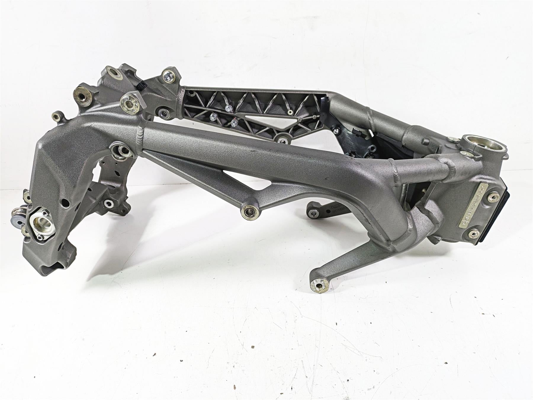 2023 Triumph Street Triple 765 RS Straight Main Frame Chassis With Salvage Oklahoma Title T2071923 | Mototech271