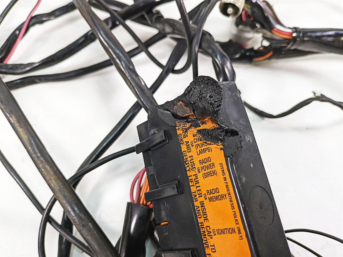 1999 Harley Touring FLHTC Electra Glide Main Wiring Harness -For Parts 70985-99 {{ shop.shopifyCountryName }} - Mototech271
