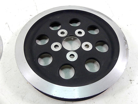 1997 Harley Sportster XL1200 C Rear Belt Pulley 61T + Chrome Cover 40246-91 {{ shop.shopifyCountryName }} - Mototech271