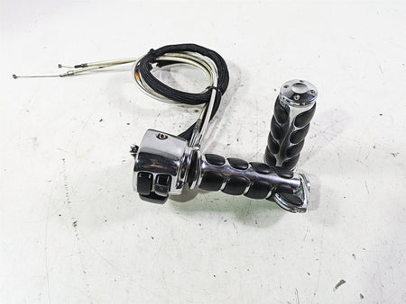 2002 Harley FLSTC Softail Heritage Right Chrome Hand Control Switch 71684-06A {{ shop.shopifyCountryName }} - Mototech271