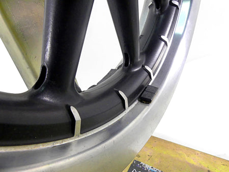 2003 Harley Touring FLHTCI E-Glide 100TH 16x3 9 Spoke Front Wheel Rim 43345-00 {{ shop.shopifyCountryName }} - Mototech271