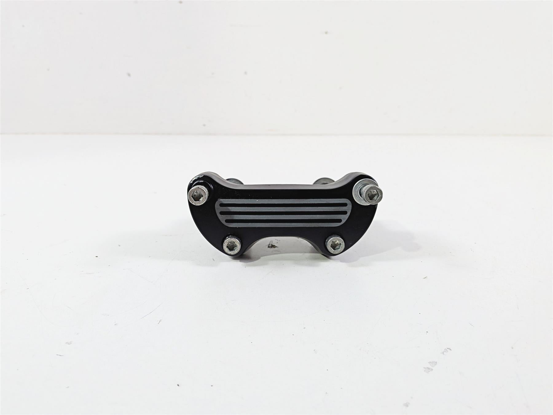2006 Harley Sportster XL883 Low Handlebar Riser Holder Clamp Black 2" 56115-95 {{ shop.shopifyCountryName }} - Mototech271
