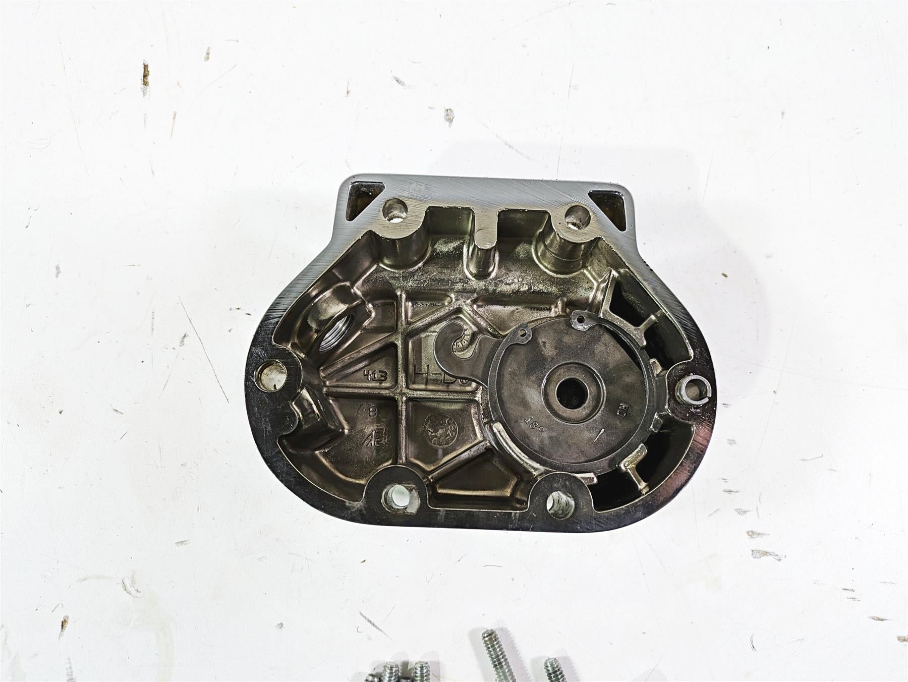 1999 Harley Dyna FXDL Low Rider Clutch Release Chrome Cover & Line 37105-99 {{ shop.shopifyCountryName }} - Mototech271