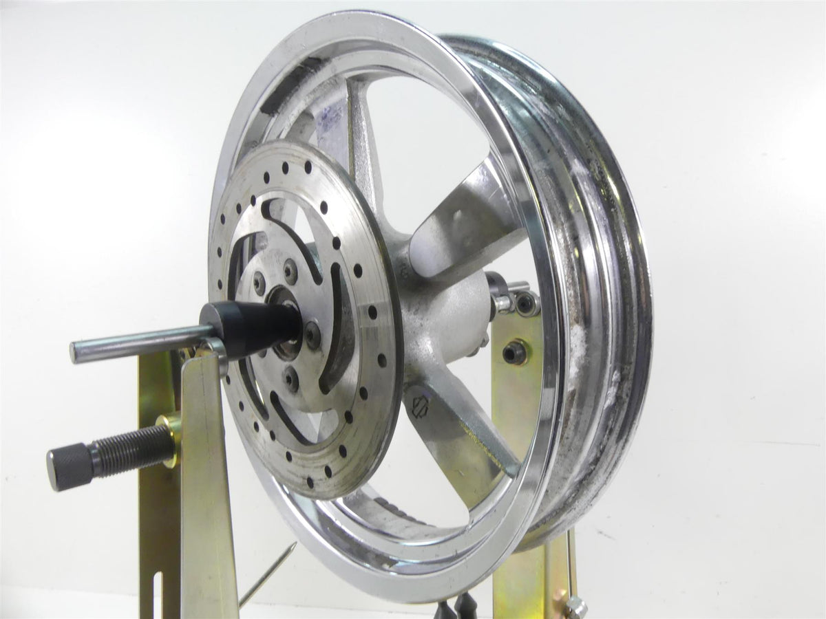 2014 Harley Sportster XL1200 C Rear Wheel Rim 5 Spoke 16x3 55019-11A {{ shop.shopifyCountryName }} - Mototech271