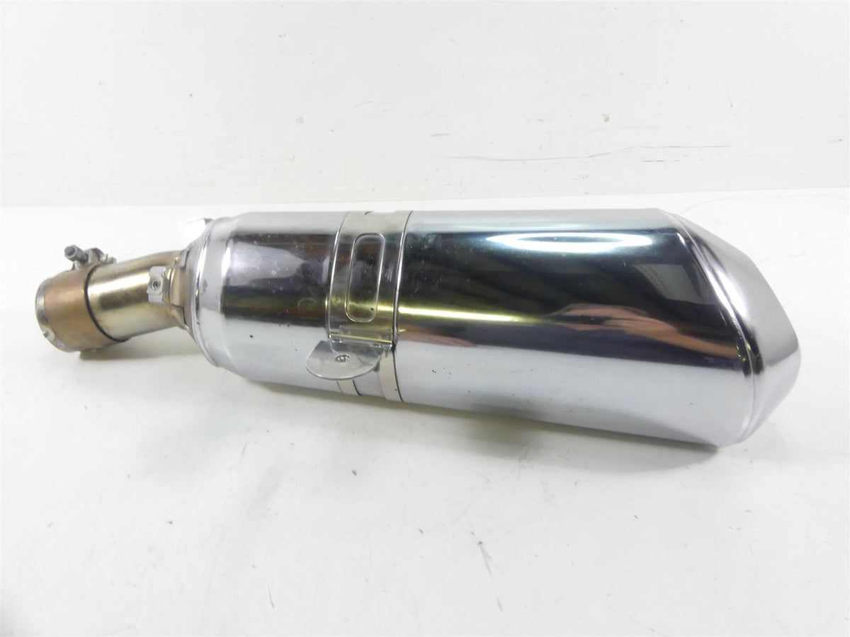 2016 BMW R1200RS K54 Chrome Exhaust Muffler Pipe Silencer -Dent 18518545576 {{ shop.shopifyCountryName }} - Mototech271