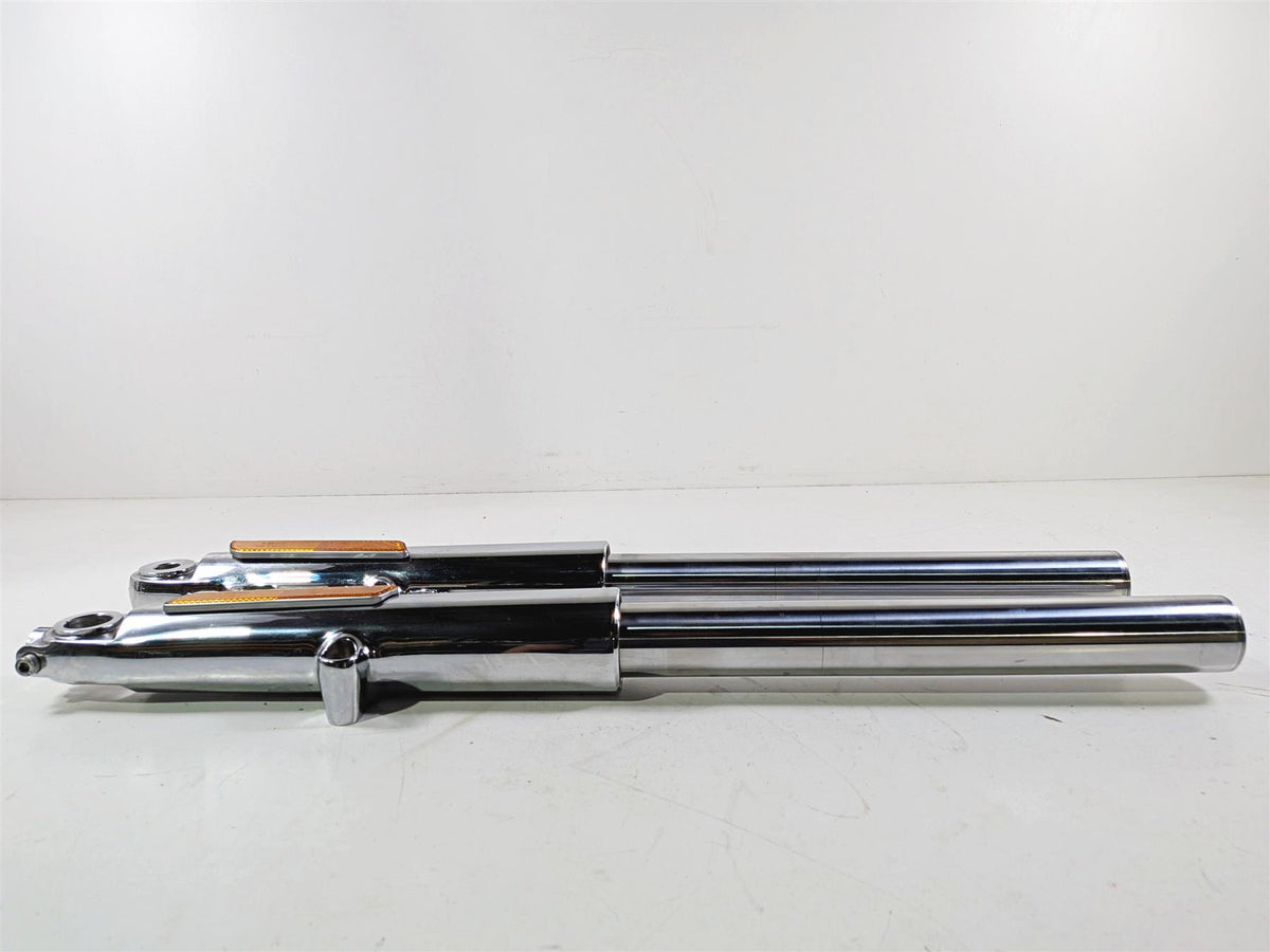 2015 Harley Touring FLTRUSE CVO Road Glide Chrome Front Fork Leg Set 45400043-Mototech271