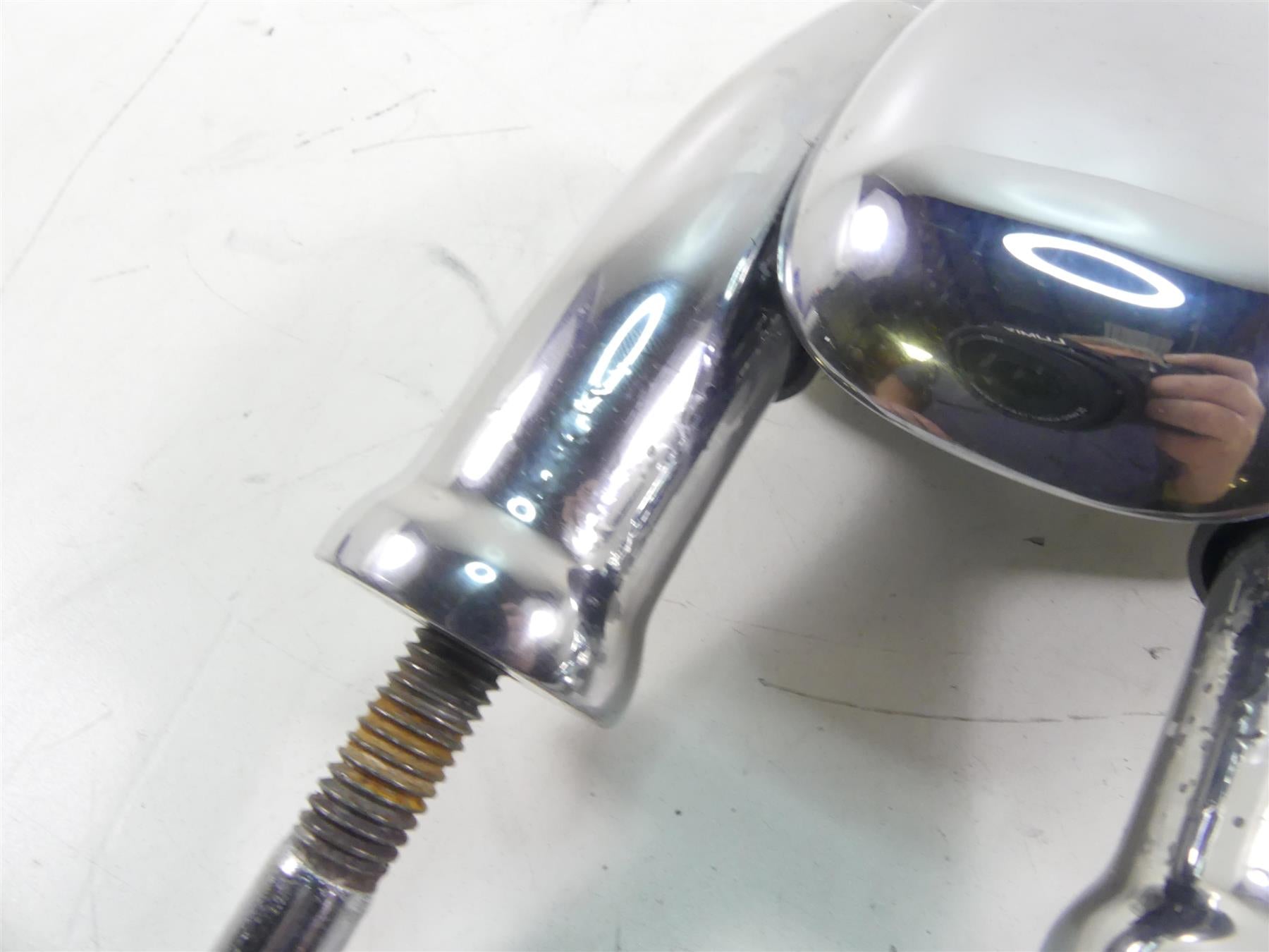 2009 Harley FXDL Dyna Low Rider Handlebar Holder Riser Set 55848-06 {{ shop.shopifyCountryName }} - Mototech271