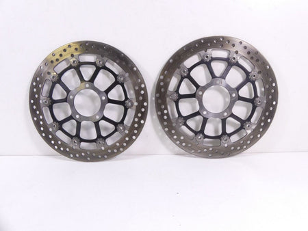 2013 Ducati Hyperstrada 821 Front Straight Brake Disc Rotor Set 49241011A {{ shop.shopifyCountryName }} - Mototech271