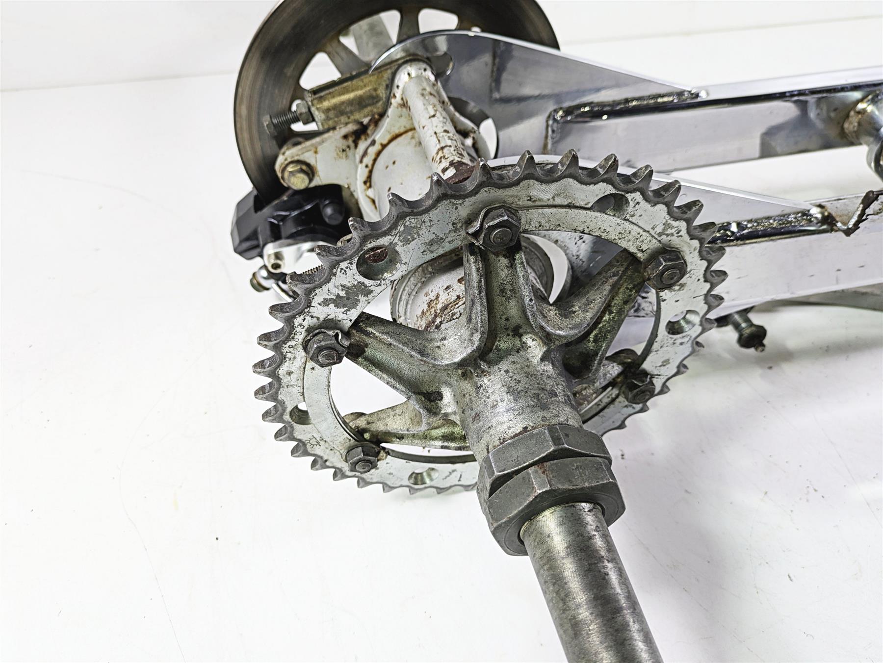 2001 Yamaha Banshee YFZ350 +6" Extended Rear Swingarm Axle Caliper Chain Set {{ shop.shopifyCountryName }} - Mototech271