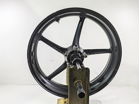 2012 Triumph Daytona 675 Straight 17x3.5 Front Wheel Rim Graphite T2000618 {{ shop.shopifyCountryName }} - Mototech271