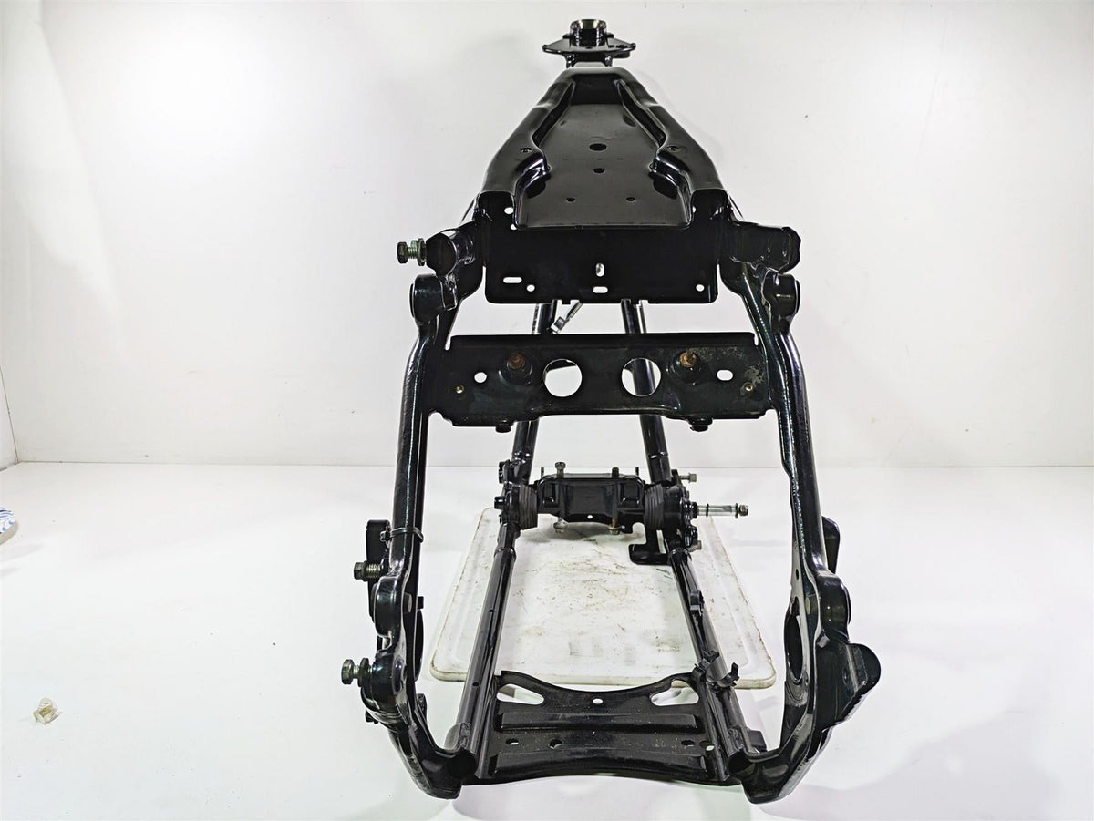 2010 Harley Touring FLHTK Electra Glide Straight Main Frame Chassis With Salvage Louisiana Title 47900-11BHP {{ shop.shopifyCountryName }} - Mototech271