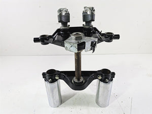 2007 Harley Touring FLHTCU SE CVO E-Glide Upper Lower Triple Tree Set 45446-87A | Mototech271
