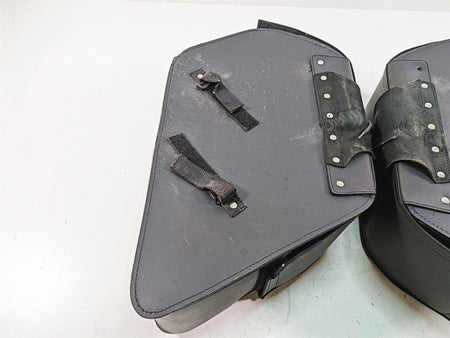 2011 Triumph America Large Saddlebag Saddle Bags Set A9520019 {{ shop.shopifyCountryName }} - Mototech271