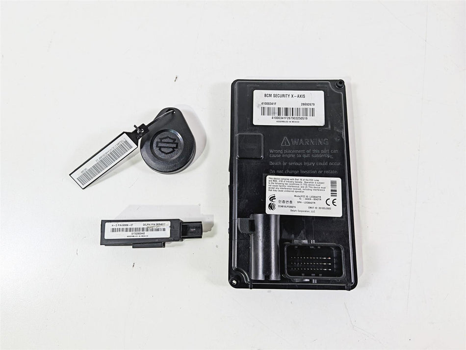 2021 Harley FLHRXS Road King Special Bcm Security X-Axis Module + Fob 41000341F-Mototech271