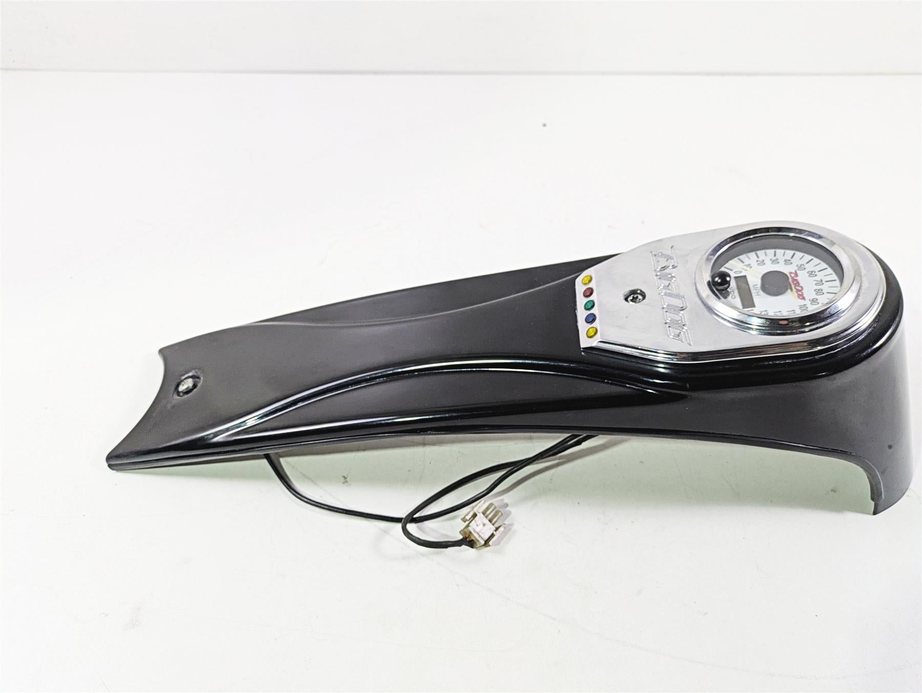 2002 Big Dog Pitbull Speedometer Gauge & Mount Tank Panel Set 15K {{ shop.shopifyCountryName }} - Mototech271