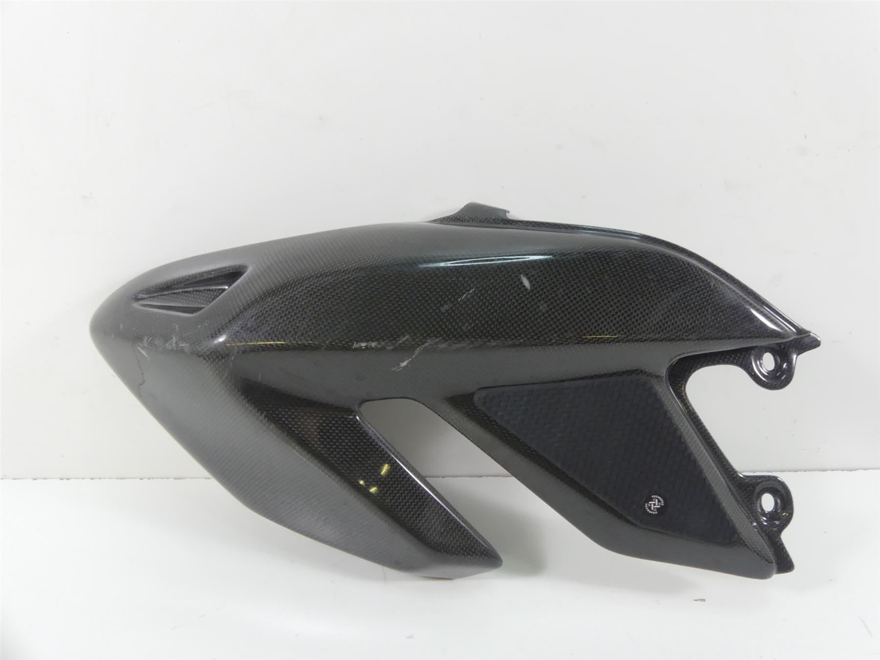2011 Ducati Hypermotard 1100 SP SSR Left Carbon Fiber Tank Fairing 48012511C {{ shop.shopifyCountryName }} - Mototech271