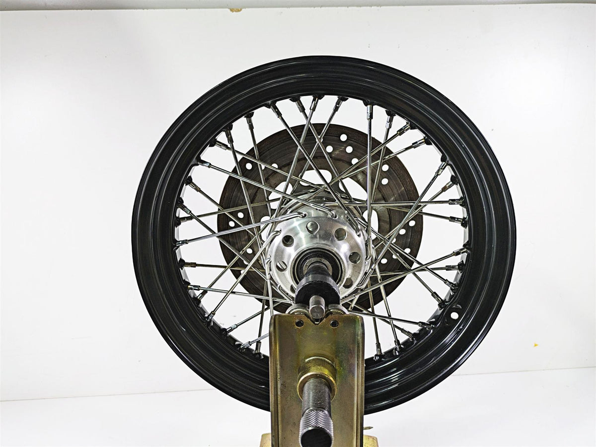 2009 Harley FLSTSB Cross Bones 16x3 Front Wheel Rim - Read 44937-08 {{ shop.shopifyCountryName }} - Mototech271