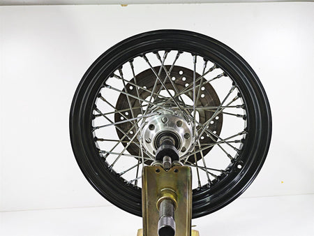 2009 Harley FLSTSB Cross Bones 16x3 Front Wheel Rim - Read 44937-08 {{ shop.shopifyCountryName }} - Mototech271