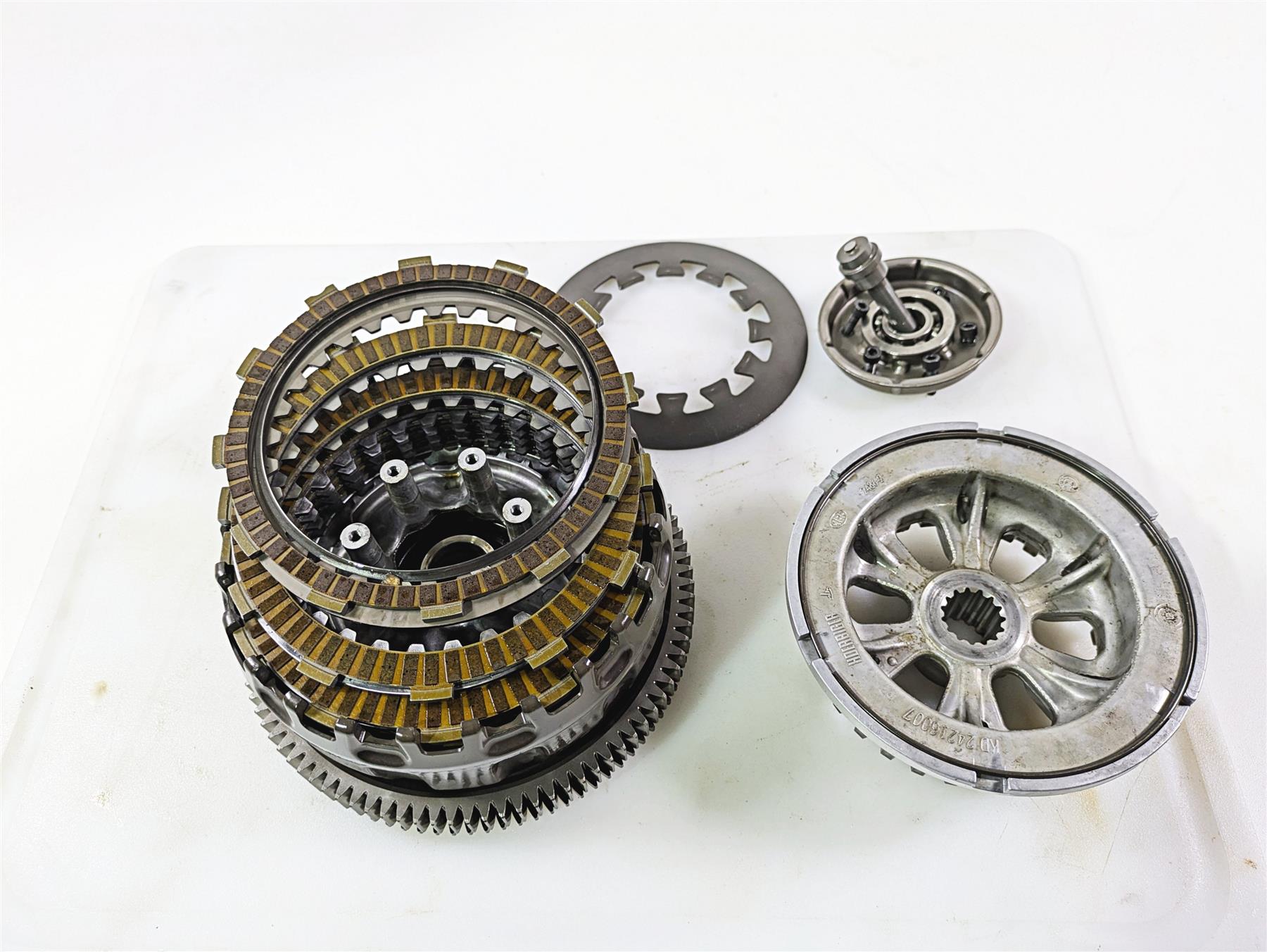2014 BMW K1300S K40 Clutch Basket Friction Disc Pressure Plate Kit 21217700501 | Mototech271