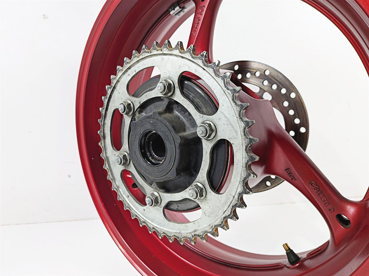 2024 Suzuki GSXR600 Straight Rear Wheel Rim Red 17x5.5 64111-14J00 {{ shop.shopifyCountryName }} - Mototech271