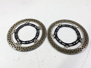 2022 Kawasaki ZR900RS Cafe Front Brake Disc Rotor Set - 3k Only 41080-0677-11I | Mototech271