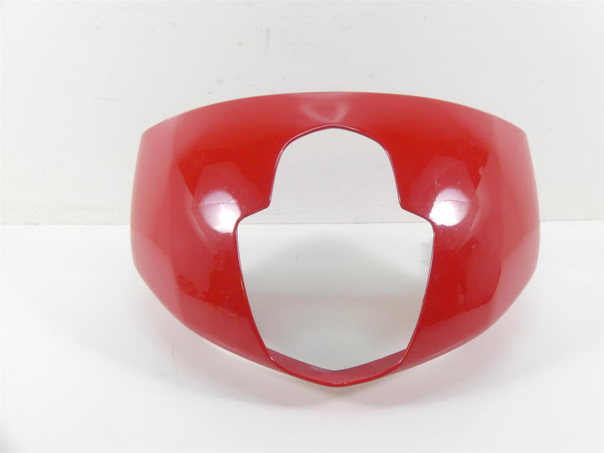 2005 Ducati Multistrada 1000S Red Headlight Cover Cowl Fairing 48110291A {{ shop.shopifyCountryName }} - Mototech271