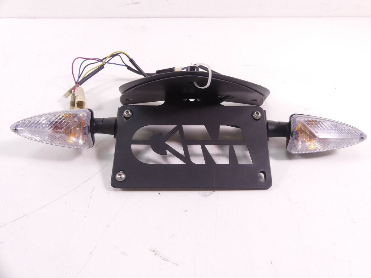 2014 BMW S1000RR K42 HP4 Fender Eliminator Rear Blinker License Plate Holder {{ shop.shopifyCountryName }} - Mototech271