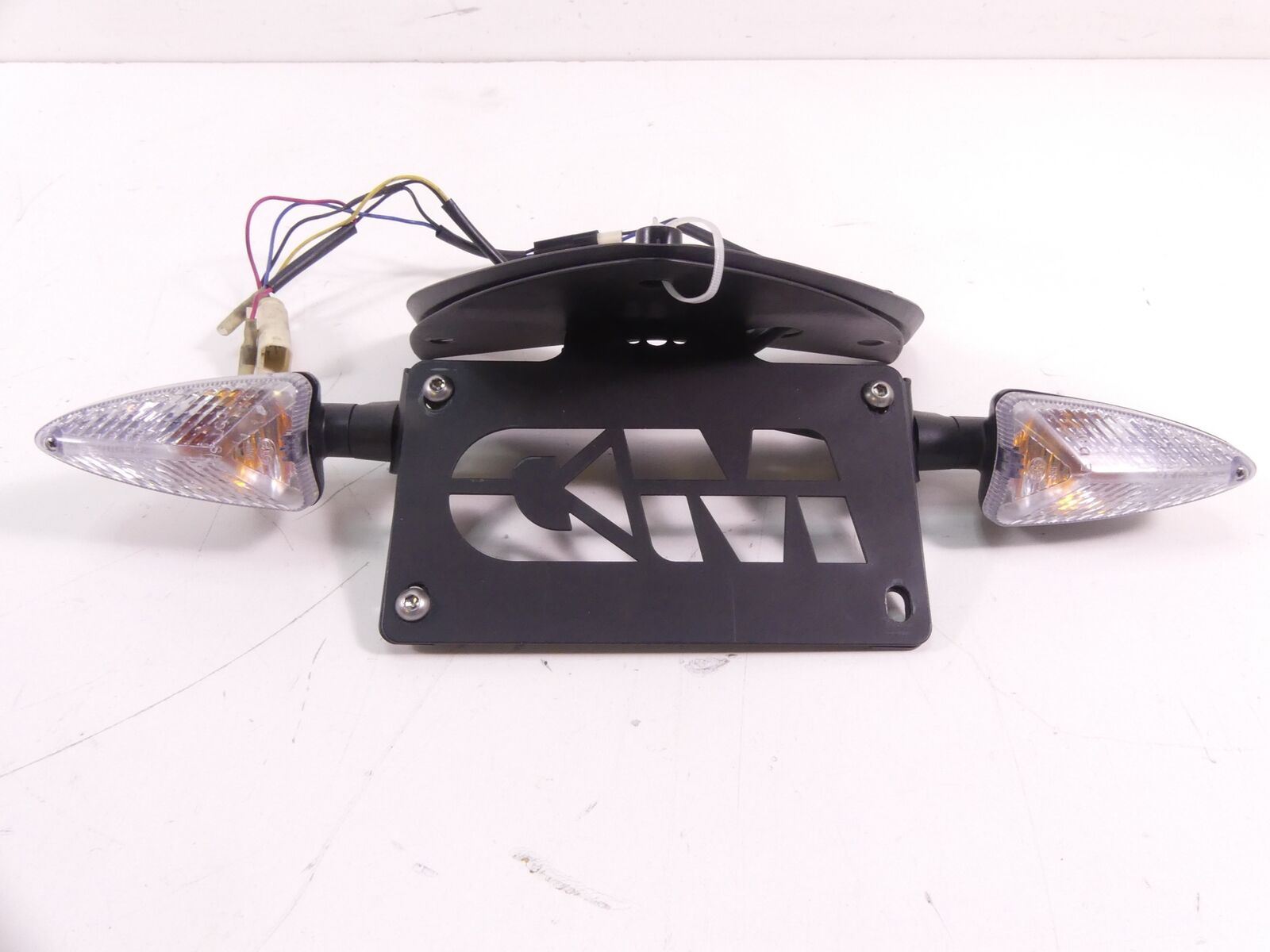 2014 BMW S1000RR K42 HP4 Fender Eliminator Rear Blinker License Plate Holder {{ shop.shopifyCountryName }} - Mototech271